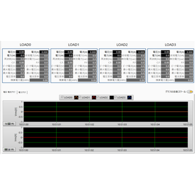 AC E-Load Player シリーズ3270/32701シリーズコントロールソフトウェア - 計測技術研究所